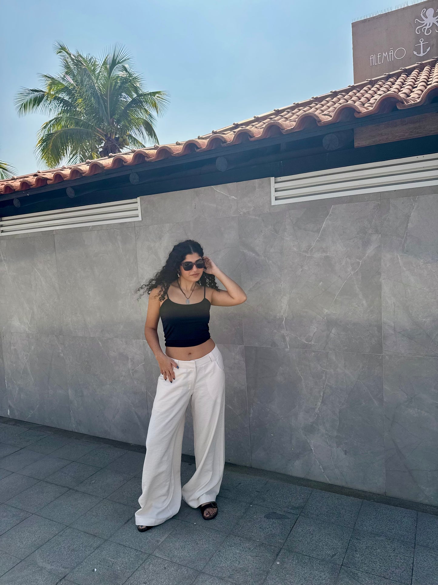 calça fatale vanilla