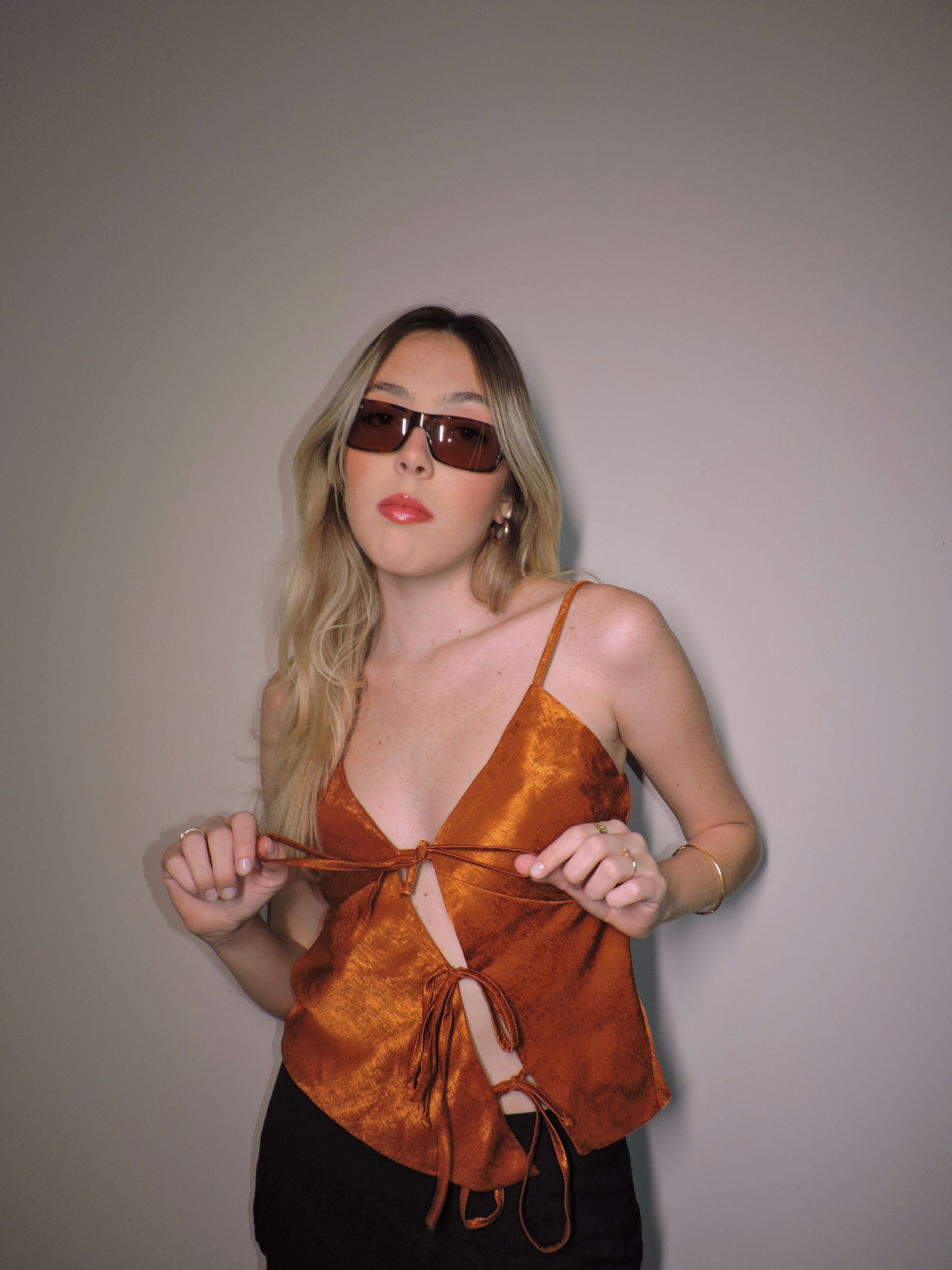 blusa lacy whiskey