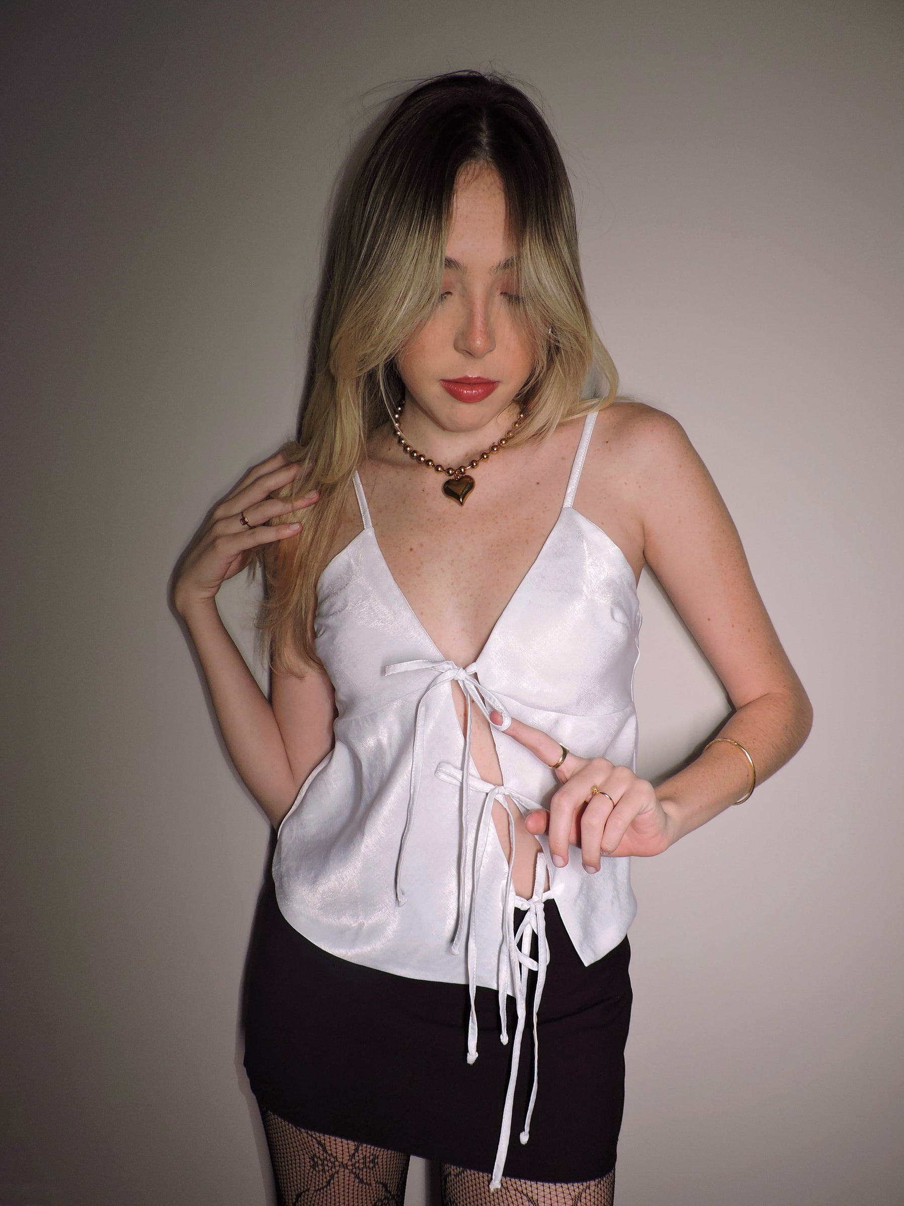 blusa lacy branco