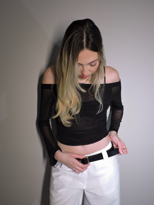 calça fatale branca