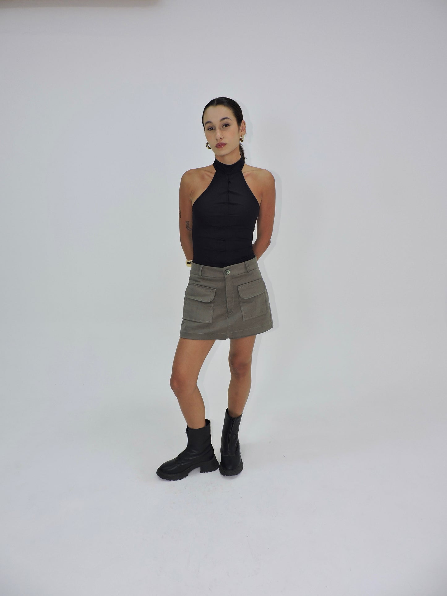 body pregas gola alta loop preto