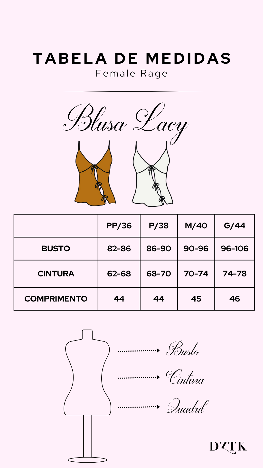 Blusa Lacy - Whiskey