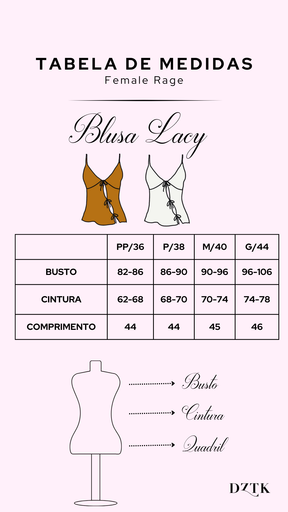 Blusa Lacy - Whiskey