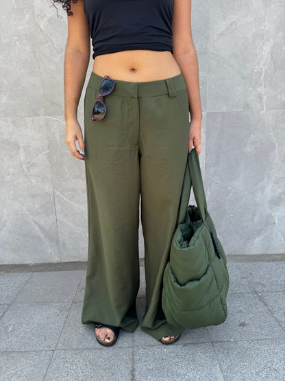 calça fatale verde deep jungle