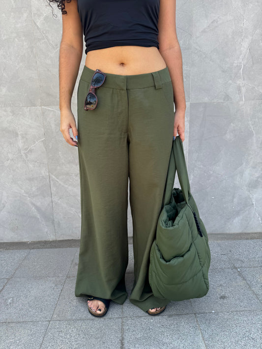 calça fatale verde deep jungle