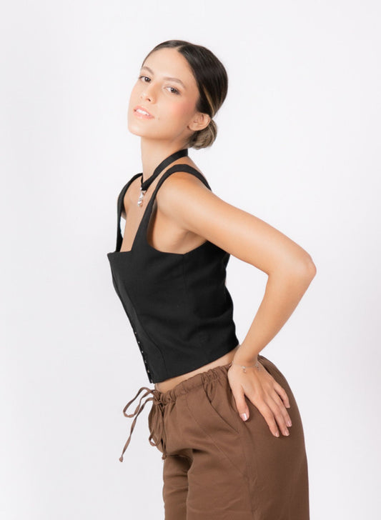 corset vicious preto