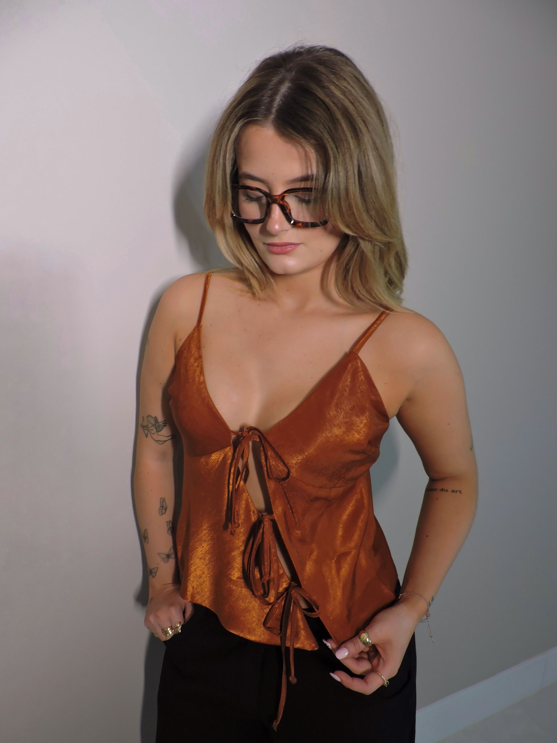 Blusa Lacy - Whiskey